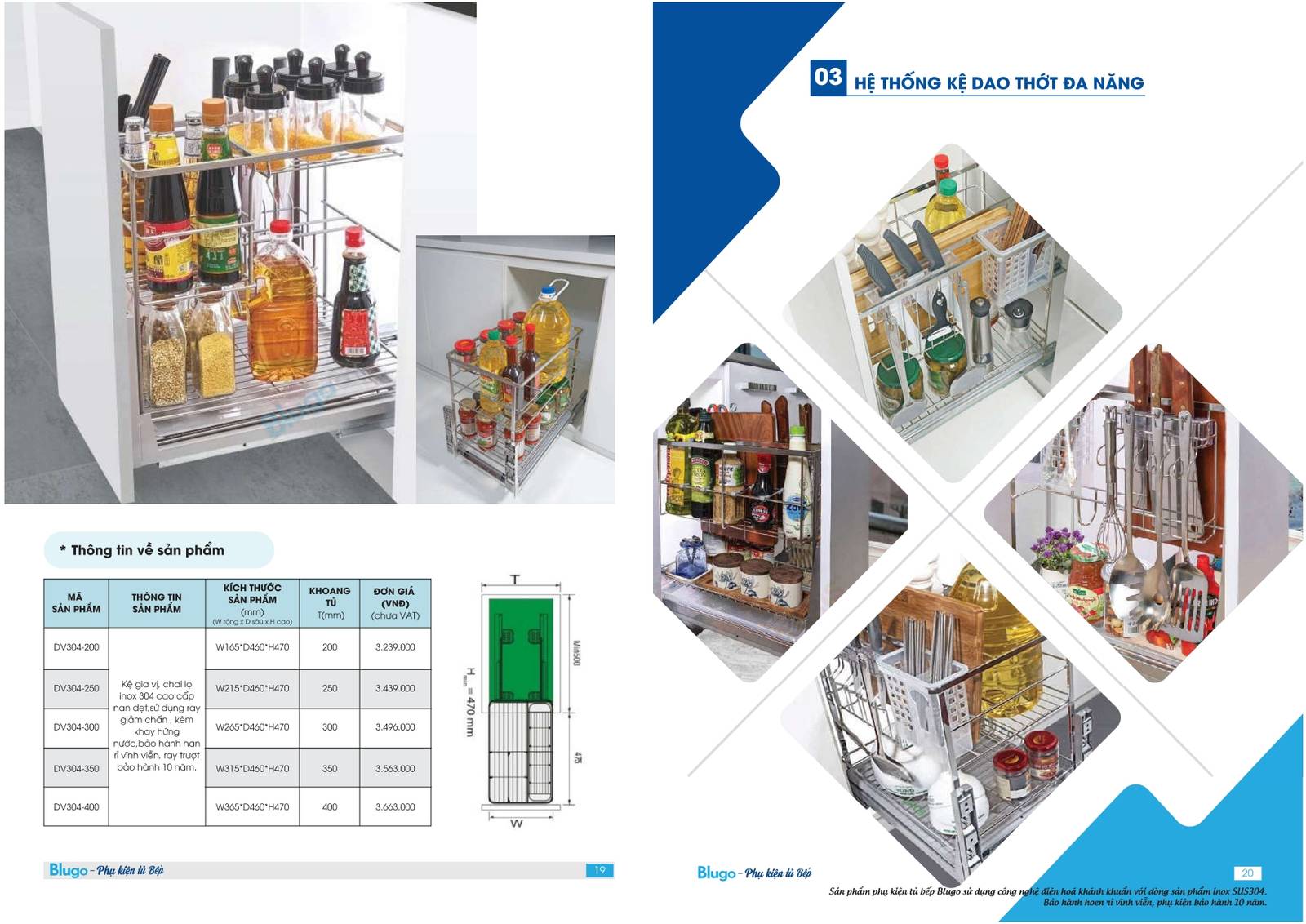 Thiết bị bếp BLUGO Catalogue và Bảng giá mới nhất tại Bình Dương /Page 10